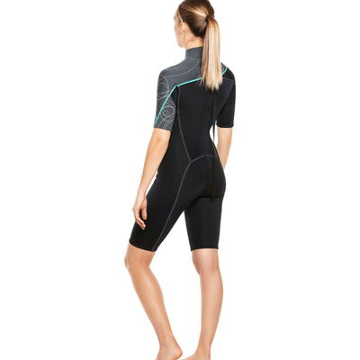 Γυναίκες 2mm πλήρη κοστούμια 3mm κατάδυσης της Shorty νεοπρένιο χρωμίου ασφαλίστρου για την κολύμβηση με αναπνευστήρα προμηθευτής
